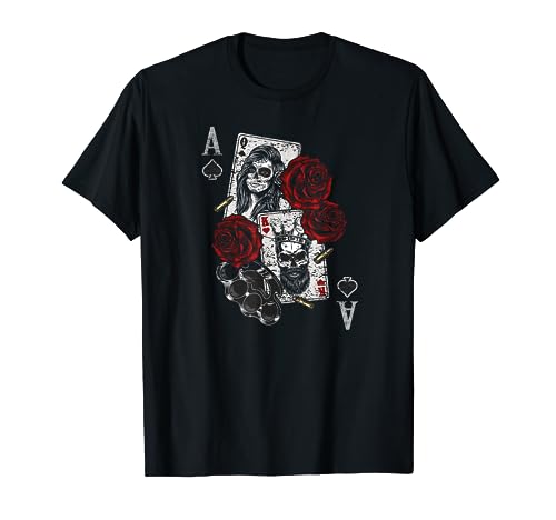Design poker vintage As de pique King & Queen Edition T-Shirt