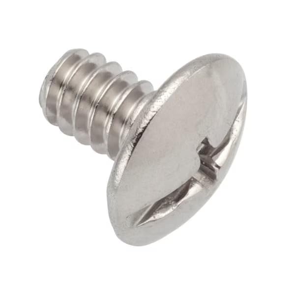 Binding Screw, #10-24 THD Sz, 18-8 Stainless Steel, 5 PK