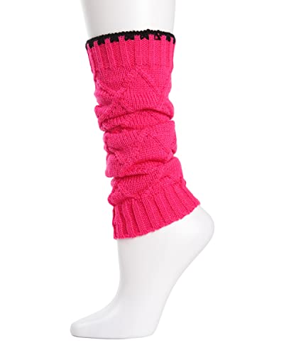 MeMoi Criss-Cross Girls Knit Legwarmers
