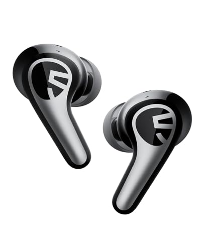 SOUNDPEATS C30 Fones de Ouvido Bluetooth 6.0 - Cancelamento Ativo de Ruído Híbrido Adaptativo, Áudio Hi-Res LDAC, 6 Microfones, 52H, IP54, Controle por APP