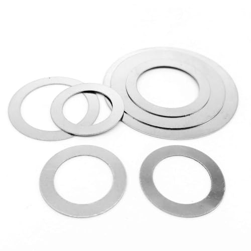 Rondelles plates en acier inoxydable M25x30mm de qualité supérieure épaisseur 0.2mm
