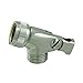 Kingston Brass K172A1 Designer Trimscape Showerscape Swivel Shower Connector, Polished Chrome