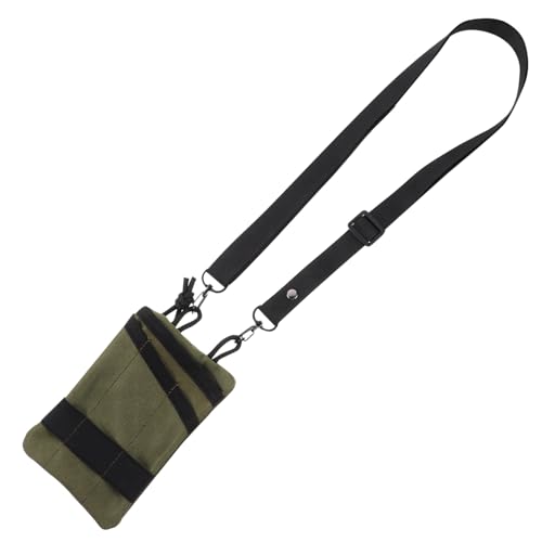 Borsa Portautensili Multifunzionale Oxford Camouflage Con Cerniera e Tracolla Per Attività Outdoor e Viaggi Organizer Per Strumenti e Piccoli Oggetti