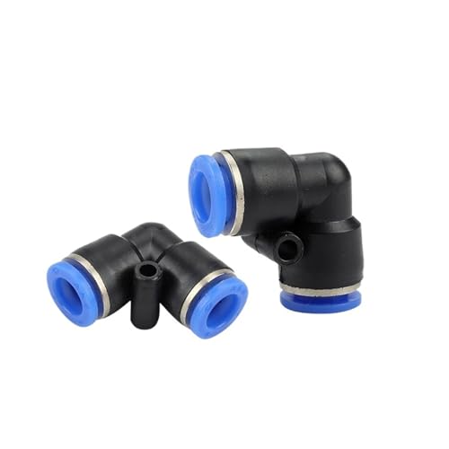 EKFBQBGW PV Series Air Connectors (12mm, 10Pcs) – Reliable Pneumatic Fit