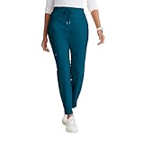 Picture of BARCO One Boost Classic Fit Scrub Jogger for Women – Bahama, 3-Pocket Mid-Rise Pants w/ 360 Spandex Stretch, Moisture Wicking, Anti-Static and Quick-Shed – Medium, Petite Fit