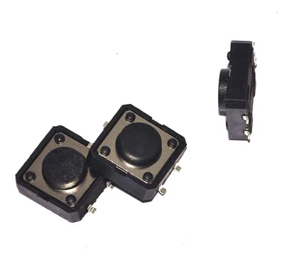 Interrupteur tactile 12x12x5 mm vertical pour projets Arduino et maquettes de prototypage