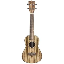 WGOEODI Ukulélé de Concert de 24 Pouces, Guitare hawaïenne à Quatre Cordes 18 frettes en Bois de zèbre, avec chaîne de… - Les Beatles, Paul McCartney, John Lennon, RIngo Starr, George Harrison WGOEODI Ukulélé de Concert de 24 Pouces, Guitare hawaïenne à Quatre Cordes 18 frettes en Bois de zèbre, avec chaîne de… – Image 3