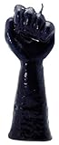 Valmoni Sport Vela Puño Negro Velón Figa 12-14cm Elimina Negativo, Magia Negra y Mal de Ojo