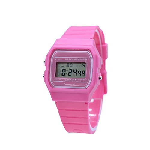 BDM - Reloj clásico Casiopea Original para Hombre Mujer, niña o niño de Pulsera Digital con Alarma. Un Regalo Vintag