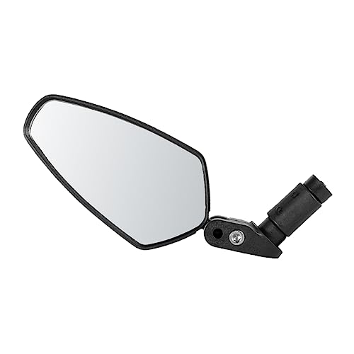 POPETPOP 1Pc Reflective Bike Mirror Handlebar Rearview Mirror for Mountain Bikes Easy Tool Installation Lightweight and Compact Design for Enhanced Safety
