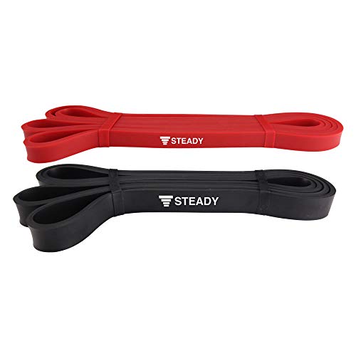 STEADY 最新UXモデル トレーニングバンド 強度4段階 エクササイズ動画付 ステディ トレーニングチューブ フィットネスチューブ