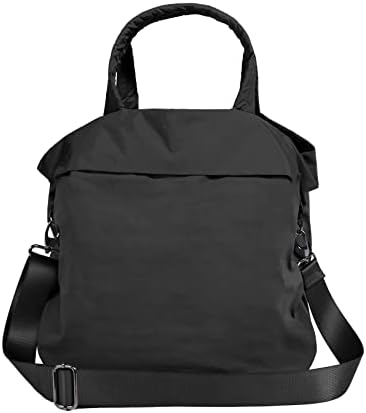 ODODOS 19L Multi Hobo Bags 2.0 with 2 Straps for Women, Totes Handbags, Crossbody Shoulder Bags, Black