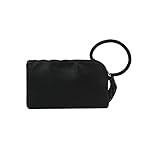 Womens Clutch Purse Wristlet Wallet Evening w/Hand Strap Casual Formal Vegan Leather - Metro Muse - Image 3