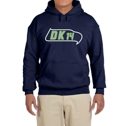 Navy Seattle DK Metcalf DK Logo Hooded Sweatshirt