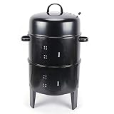 räucherofen amazon 🎃BBQ Räuchertonne haben Dickes Brett, ausreichende Kapazität, vollständige Funktionen, schnelle Rauchentwicklung, starke Tragfähigkeit, bequemer Betrieb, Korrosionsschutz und Rostschutz, temperaturkontrollierbar