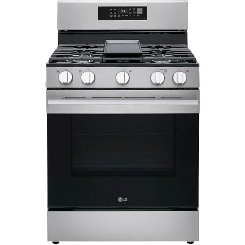 LG LRGN6323Y 6.3 Cu. Ft. Stainless Freestanding Smart Gas Range