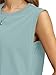 Tank Tops for Women Over 50: Your Complete Guide to Flattering, Comfortable Styles 7 EasyGala Womens Cotton Loose Fit Crop Tank Tops Basic Crewneck Sleeveless Tee Casual Workout Summer Going Out Outfits Green M