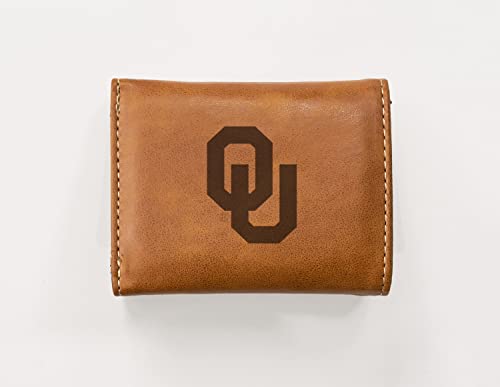 Image of Rico Industries NCAA Laser Engraved Trifold Laser Engraved Tri-Fold Wallet - Men's Accessory