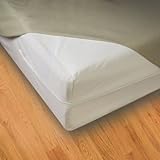 BedCare All-Cotton Hypoallergenic Mattress Cover - Protector / Encasement - 15' Deep King