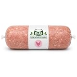 Barf Hühnerfleisch für Hunde, 16 kg (16 x 1000 g) – gewolftes Frostfleisch aus Huhn/Geflügel – Tiefkühl-Hundefutter ohne Zusatzstoffe – natürliches Barf Rohfutter