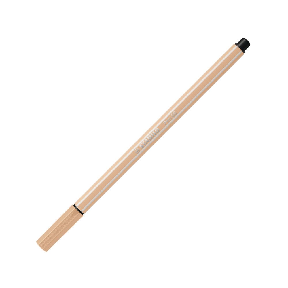 Premium Fibre-Tip Pen - STABILO Pen 68 - Pack of 1 - Beige — image 1