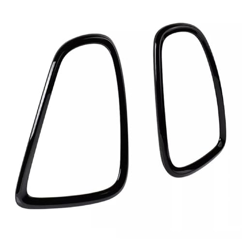 Funda luz trasera para Mini Cooper R56 y R55 embellecedor negro brillante