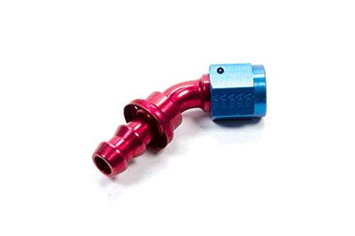 Image of Aeroquip FCM1522 Aluminum -06AN Socketless 45-Degree Hose Fitting