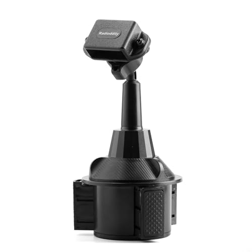 Soporte para walkie talkies en el coche Radioddity RH2 seguro para rutas de transporte y viaje