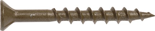 Hillman 48275 Brown Square Drive Deck Screws (#9 x 3") - 250 Piezas miniatura 2