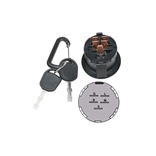 Llave de encendido resistente compatible con 247250610 para arranque sin fallos 2