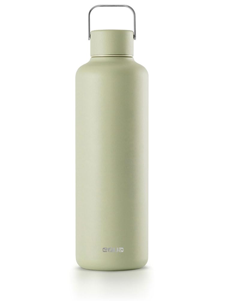 Gourde Matcha EQUA Timeless bouteille d'eau acier inoxydable pour sport et bureau étanche 1L