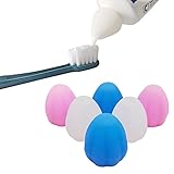 EasyHonor Toothpaste Cap, Self Closing Toothpaste Squeezer,Toothpaste Dispenser ,Hygiene for for...