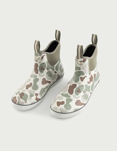 HUK Men's Rogue Wave Shoe, High-Performance Fishing & Deck Boot Ankle3