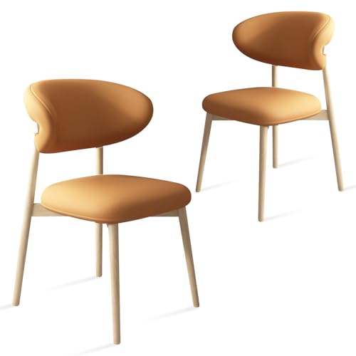 JS Ouyafei Madera Sillas Comedor Pack 2