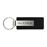 Nissan Altima Black Leather Key Chain