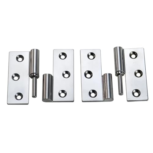 Charnière industrielle amovible 3 pouces charnière d'angle robuste mate - 5