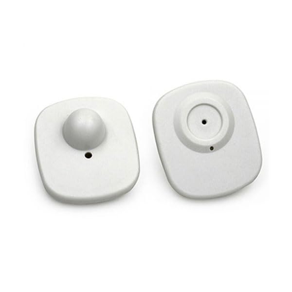 Grey Anti-Theft Retail EAS 8.2MHZ Security Hard Tags, RF 8.2MHZ Square EAS TAG, Retail Security Clothes Hard Tags (1000)