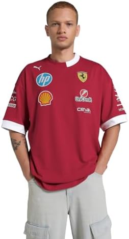 PUMA Scuderia Ferrari F1 2025 Oversized Driver’s T-Shirt