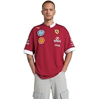 PUMA Scuderia Ferrari F1 Camiseta Oversized del Piloto - Rojo -