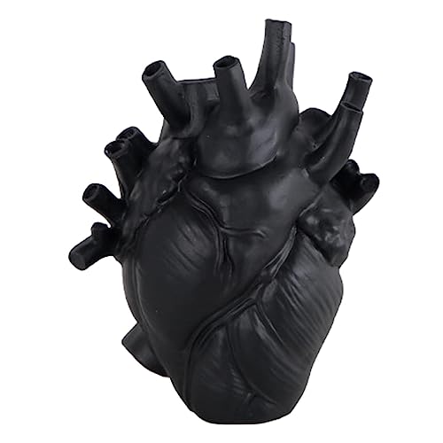 HorrorNaments Love Is Dead Ornament – Schädel-Herz Deko Für Halloween, Weihnachten & Grusel-Partys