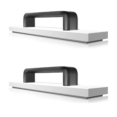 rieder 2X Bloque de Golpeteo para Pisos de Tablones de Vinilo Instalación Bloque de Golpeteo de Pisos con Manija Grande Herramientas para Alargar El Piso (300 mm)