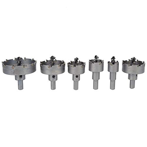 Juego de Brocas de Sierra de Agujero de Carburo Cementado 22mm a 65mm miniatura 1