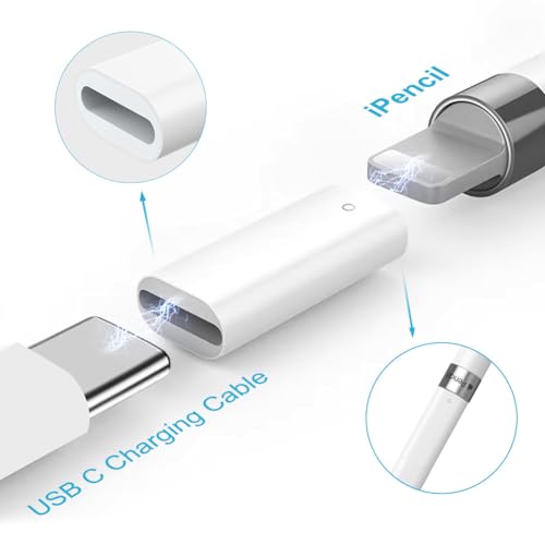 flintronic 2 Pcs Charging Adapter Connector Compatible with Apple Pencil 1st Generation - Image 3
