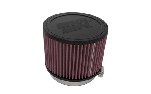 Image of K&N Universal Clamp-On Air Filter: High Performance, Premium, Washable, Replacement Engine Filter: Flange Diameter: 5 In, Filter Height: 5 In, Flange Length: 1 In, Shape: Round Tapered, RU-5109