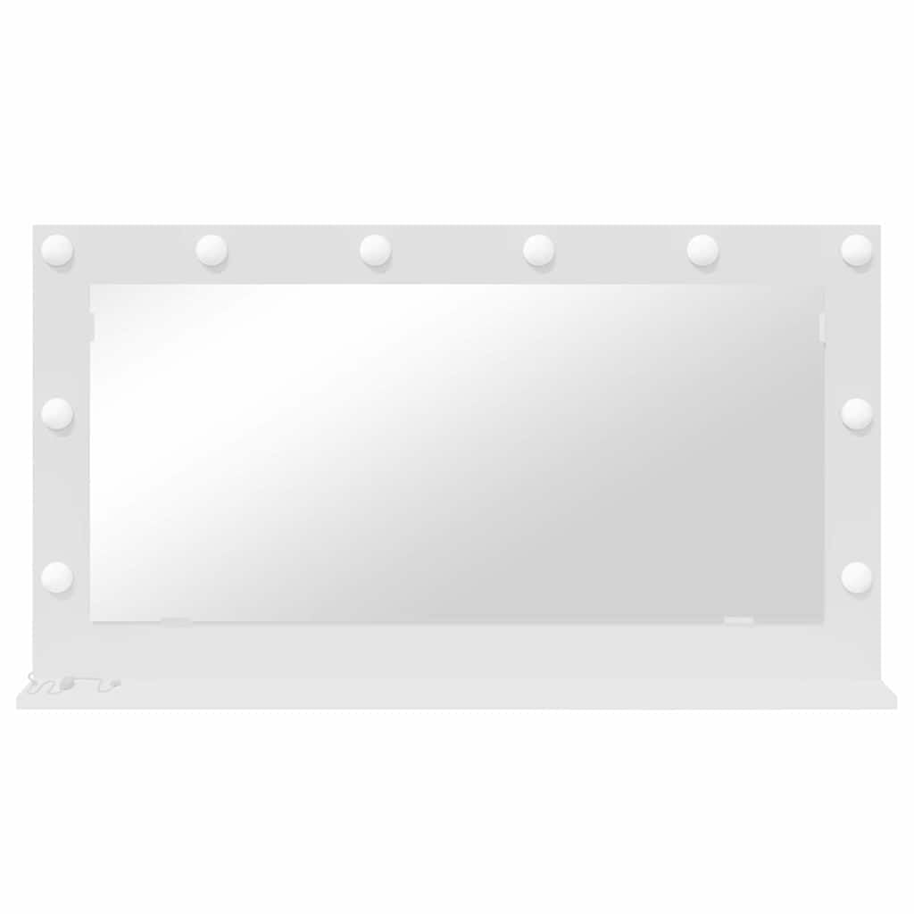 Genérico Espejo de Tocador con Espejo Blanco 100 x 55 x 18 cm,Casa y jardín,Decoración,Espejos-868301