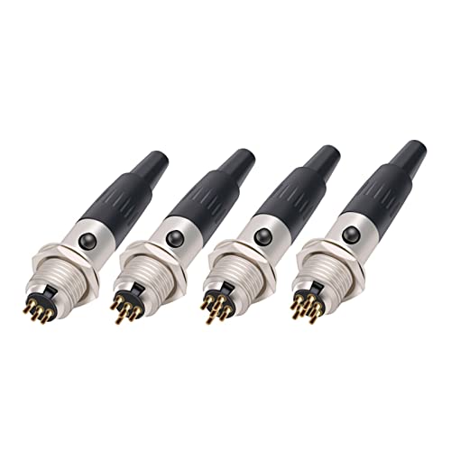 Enchufe macho XLR de 3 pines mini para cables de microfono en estudios de grabacion caseros 7