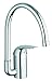 Produktbild GROHE Euroeco - Einhand- Spültischarmatur (Einlochmontage, variable Mengenbegrenzung, flexibler Anschluss, schnelle Montage), chrom, 32752000