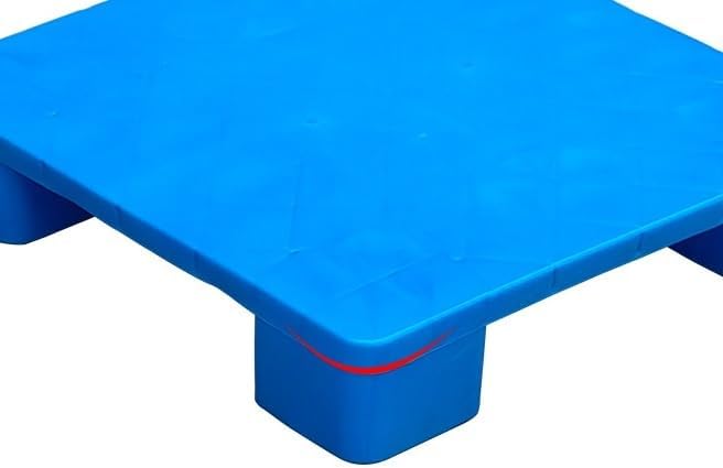 Stackable Plastic Pallets, Moisture-Proof Warehouse Pads, Modular Platform for Cartons, Oil Drums & Buckets - 11.8x15.7x4.7in Heavy-Duty Storage Solution