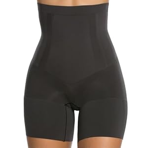 Spanx SS1915 Damen Shapewear-Unterhose Schwarz XXXL