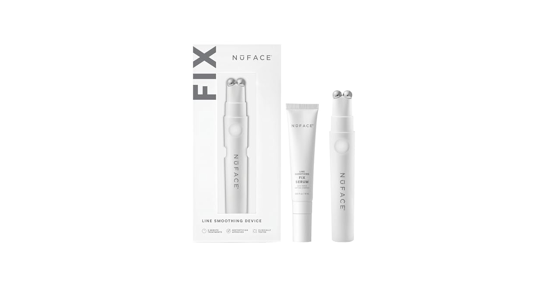 NU.FACEのアウトフィットセット Amazon.com: NuFACE FIX Line Smoothing Starter Kit - FDA
